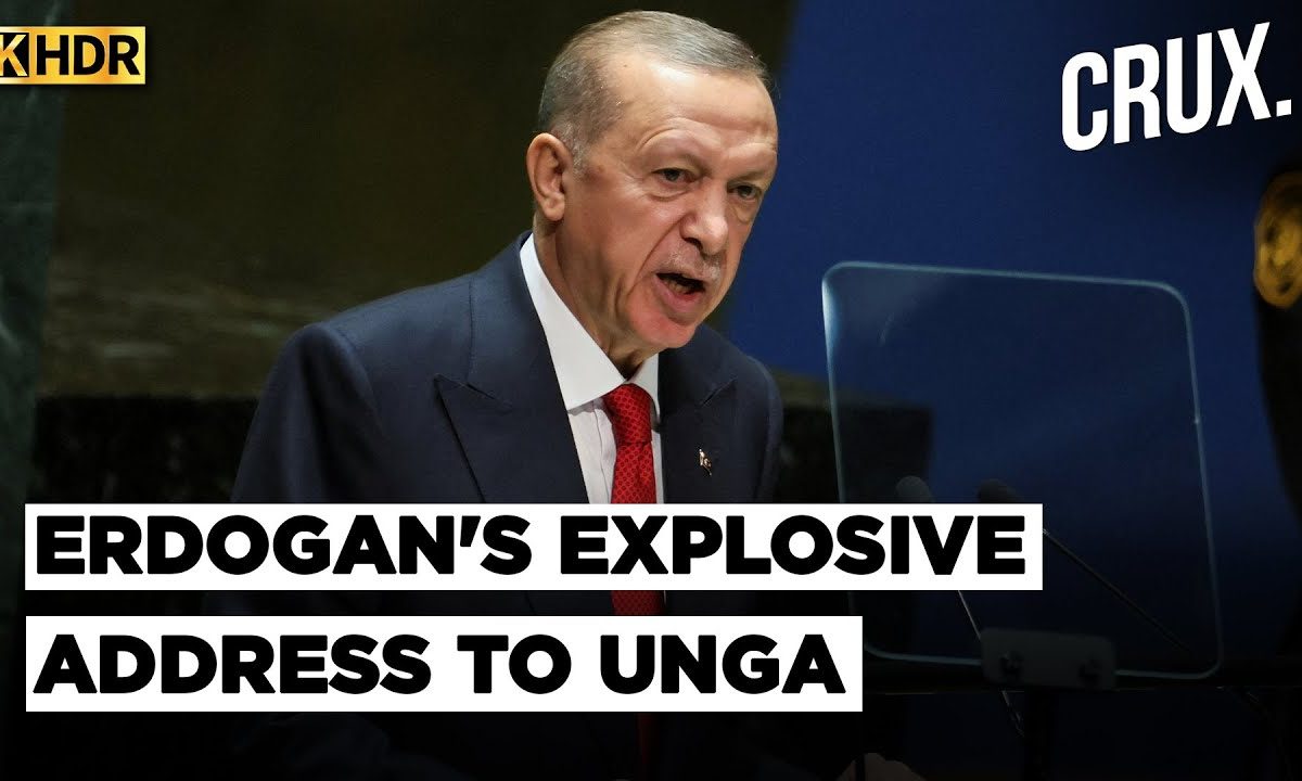 "Completely Out Of Control" Erdogan Slams Israel Over Qatar Strike, "Barbarity" In Gaza | UNGA | 4K "Completely Out Of Control" Erdogan Slams Israel Over Qatar Strike, "Barbarity" In Gaza | UNGA | 4K