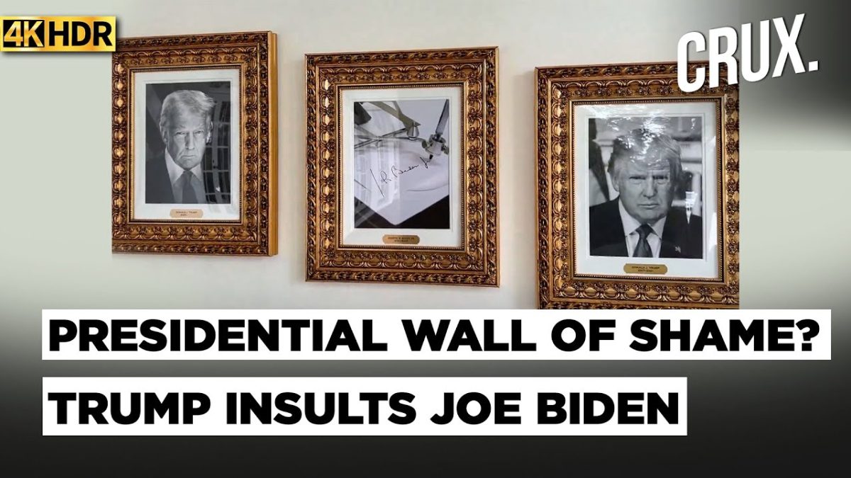 <div>Trump's SHOCKING Move: White House Replaces President Biden's Portrait With Image Of An Autopen | 4K</div>