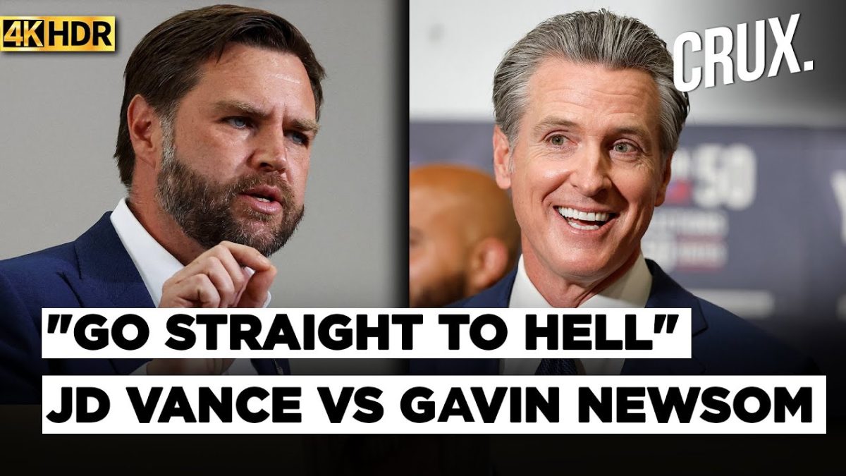 Vice President JD Vance Clashes With California Governor Gavin Newsom Over Dallas ICE Shooting | 4K