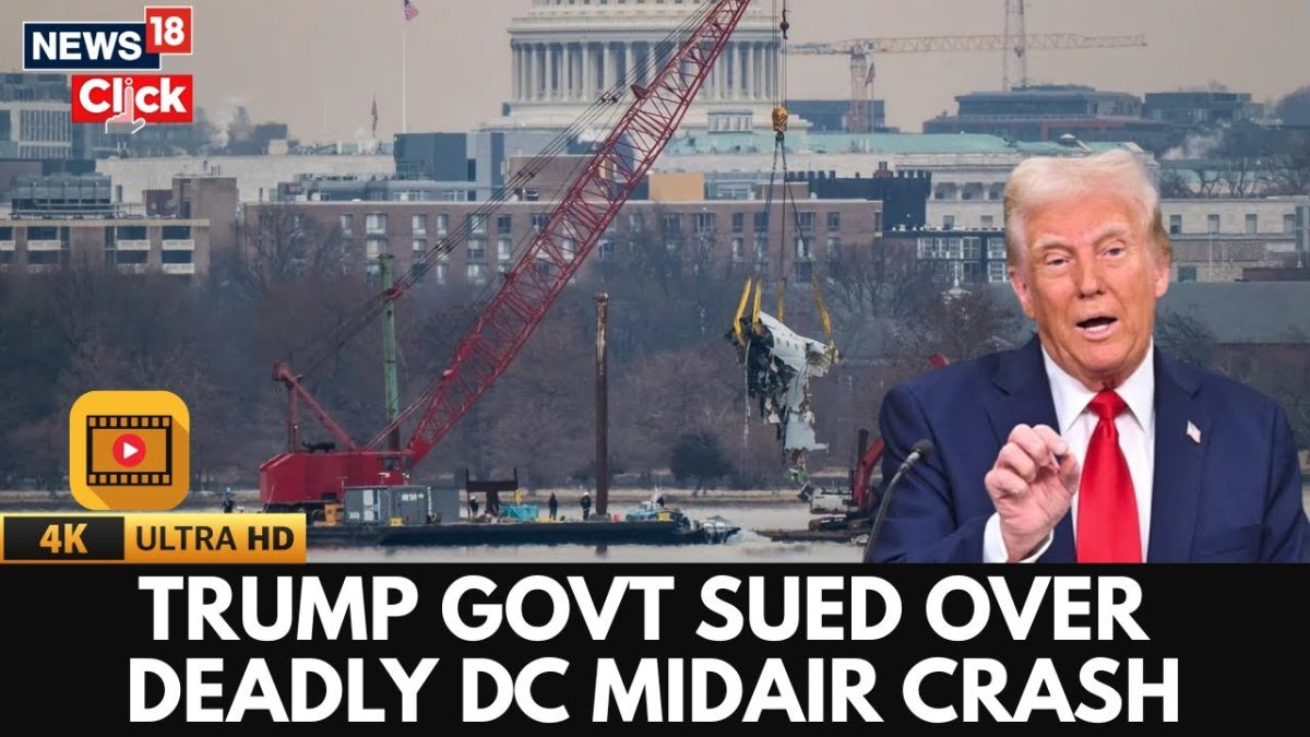 Trump In Trouble: First Legal Case Filed Over Deadly DC Midair Crash, Trump Govt in Spotlight | 4K