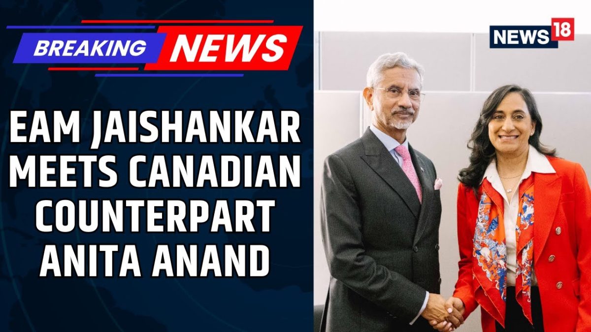 <div>EAM S Jaishankar Meets Canadian Counterpart Anita Anand In New York |
