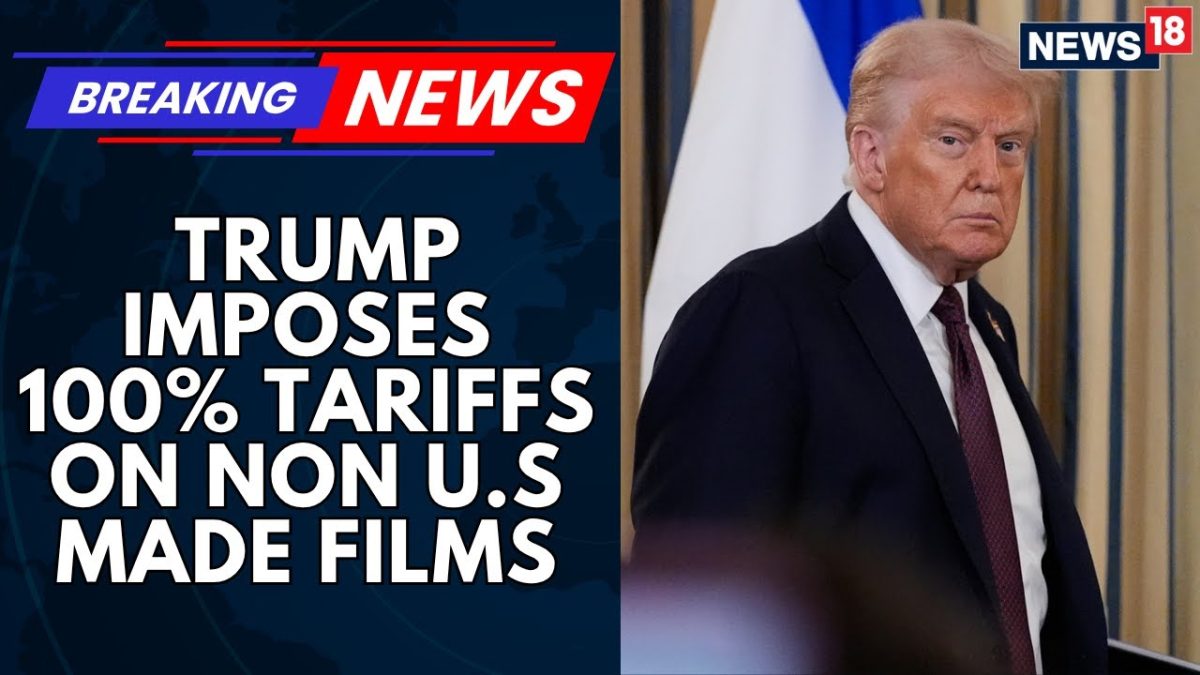 Donald Trump Imposes 100% Tariffs On All Movies Made Outside The United States | News18