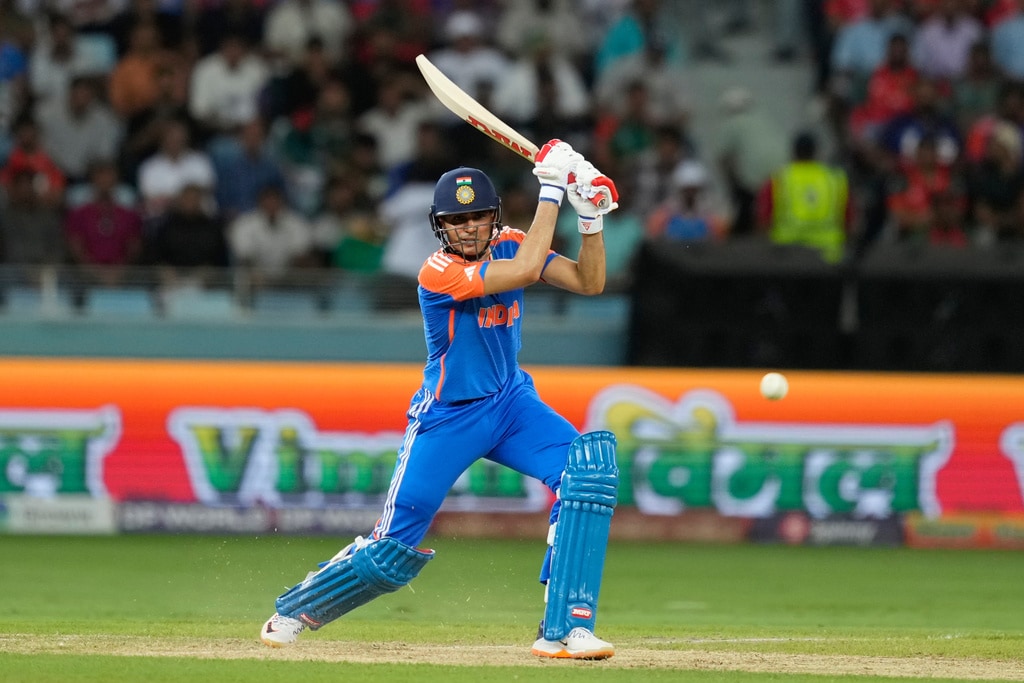After losing the toss and being sent out to bat, India started strong, cruising to 72 without loss in the powerplay, though the last three overs went for 56 runs. (AP) After losing the toss and being sent out to bat, India started strong, cruising to 72 without loss in the powerplay, though the last three overs went for 56 runs. (AP)