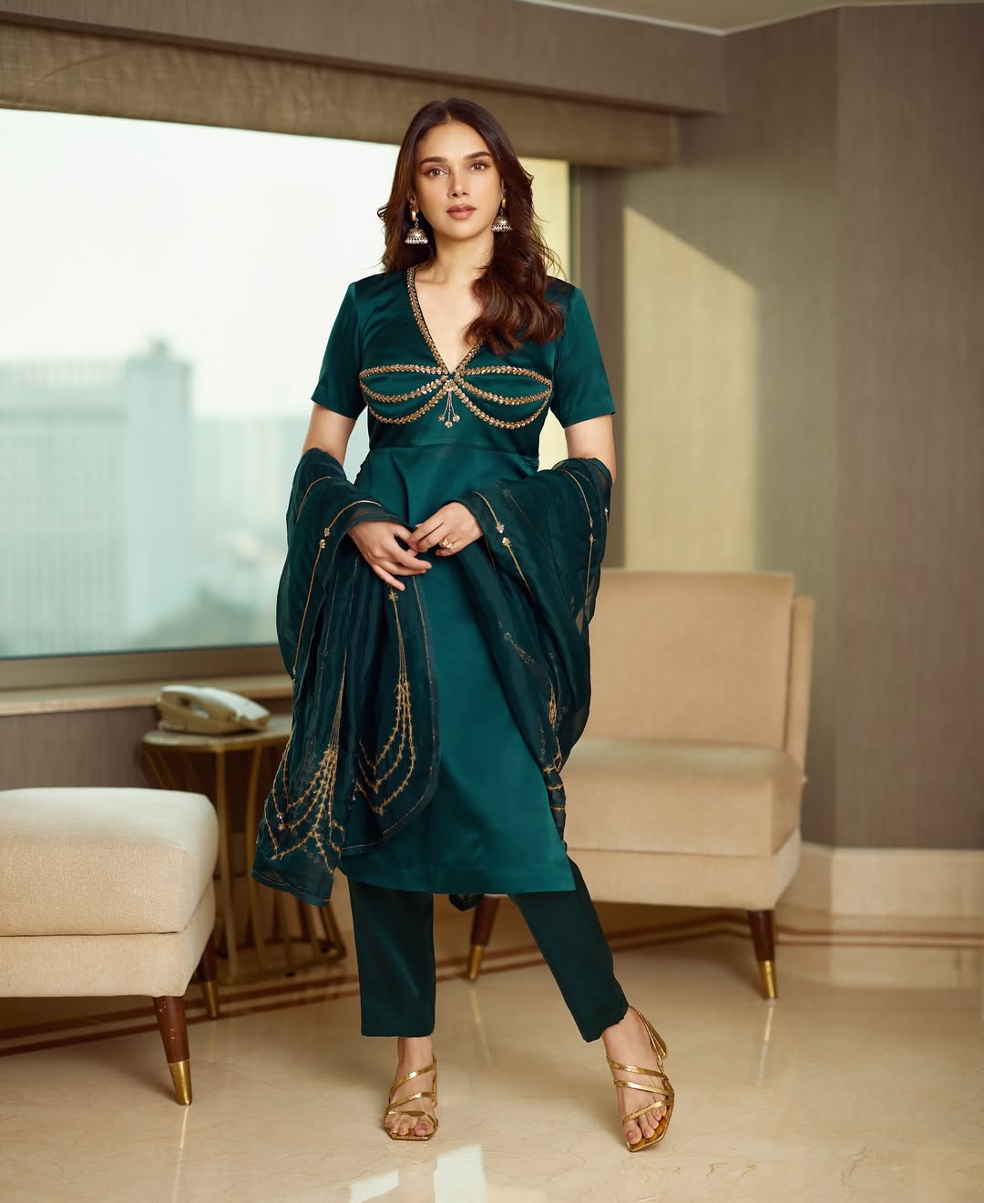 Aditi Rao Hydari: Turn heads in a graceful salwar suit inspired by Aditi Rao Hydari—think regal silhouettes, delicate details, and timeless charm that never goes out of style. (Image: Instagram) Aditi Rao Hydari: Turn heads in a graceful salwar suit inspired by Aditi Rao Hydari—think regal silhouettes, delicate details, and timeless charm that never goes out of style. (Image: Instagram)