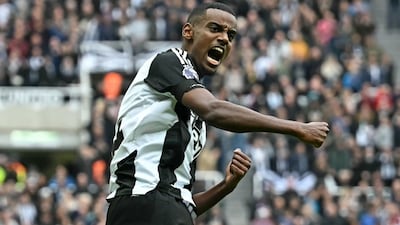 Liverpool secured Alexander Isak for a reported fee of 125 million pounds from Newcastle United. (AFP Photo)