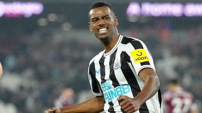 Alexander Isak told Newcastle he wanted to leave and spent part of pre-season training alone. (AP Photo)