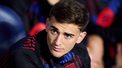 Barcelona's Gavi (X)