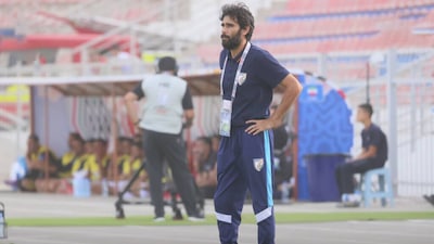 Indian men's football team head coach Khalid Jamil (AIFF)