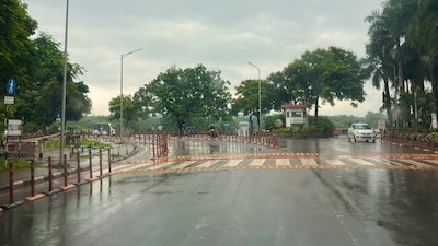 While Chandigarh also closed schools due to heavy rain, it has largely avoided the widespread disruption seen in Punjab. (Image via X/@ShivrattanDhil1)