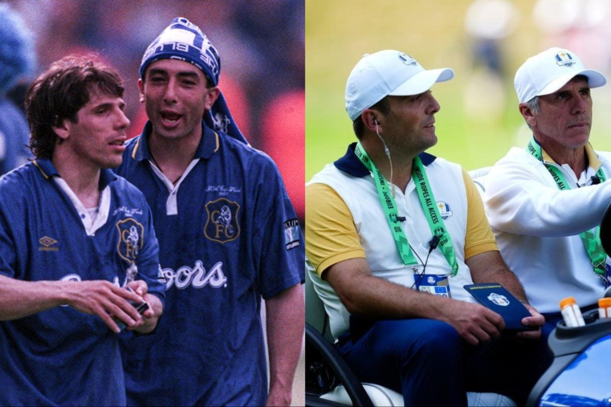 Chelsea Legend Turns Buggy Driver! Zola Leaves Ryder Cup Crowds Starstruck