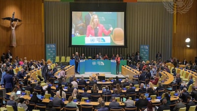 China announced new targets at the UN Secretary-General’s Climate Summit. Image/News18