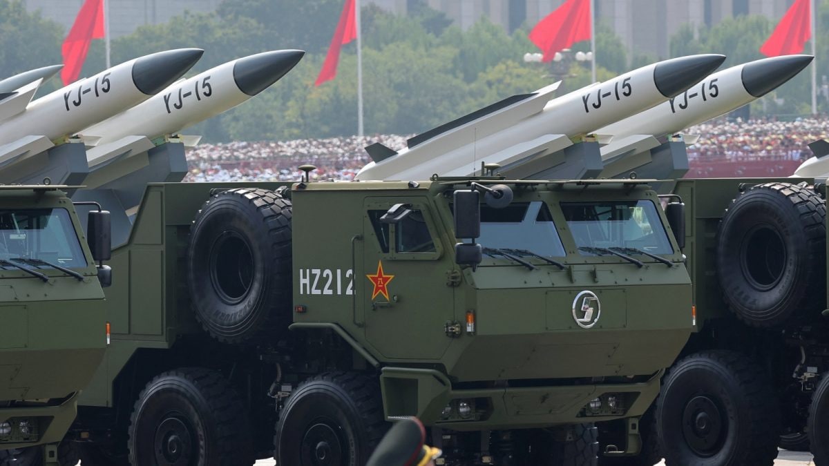 Robot Wolves, Guam Killers, Hypersonic Missiles: China Brings Out The Big Guns At Military Parade
