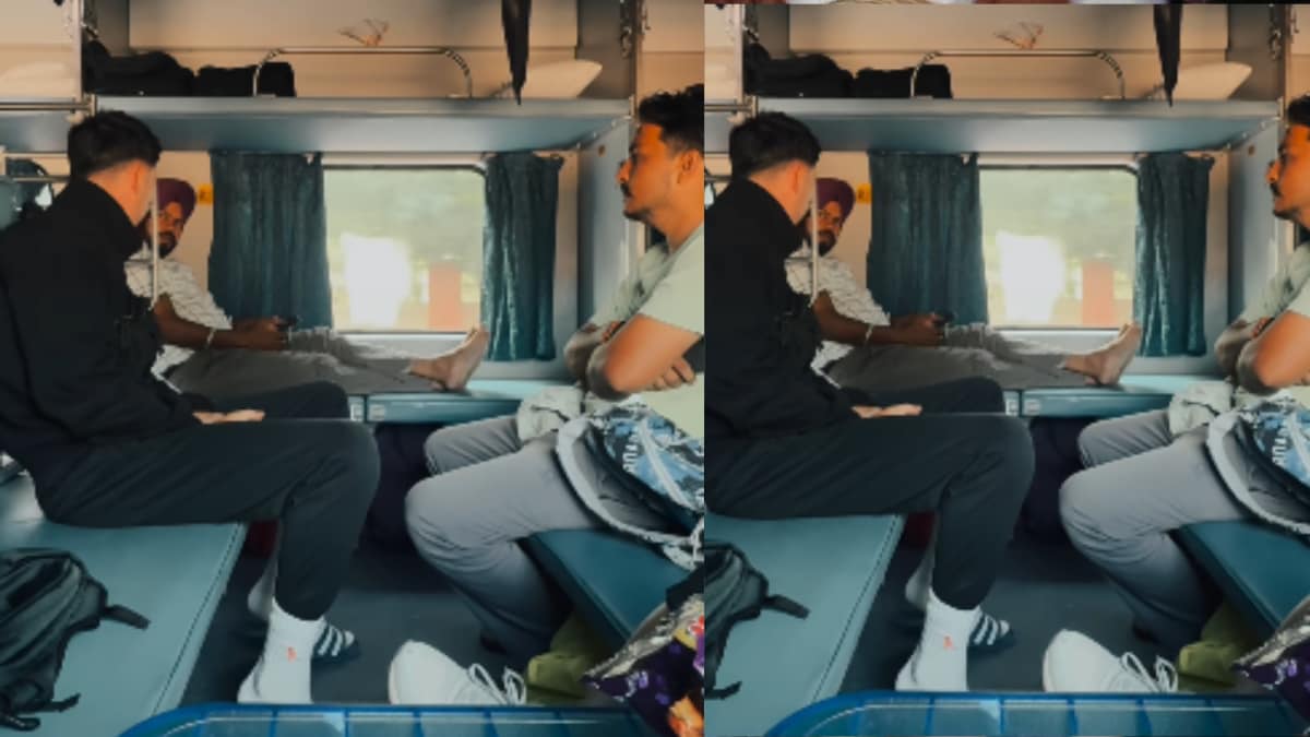 Influencer Praises Indian Railways Experience