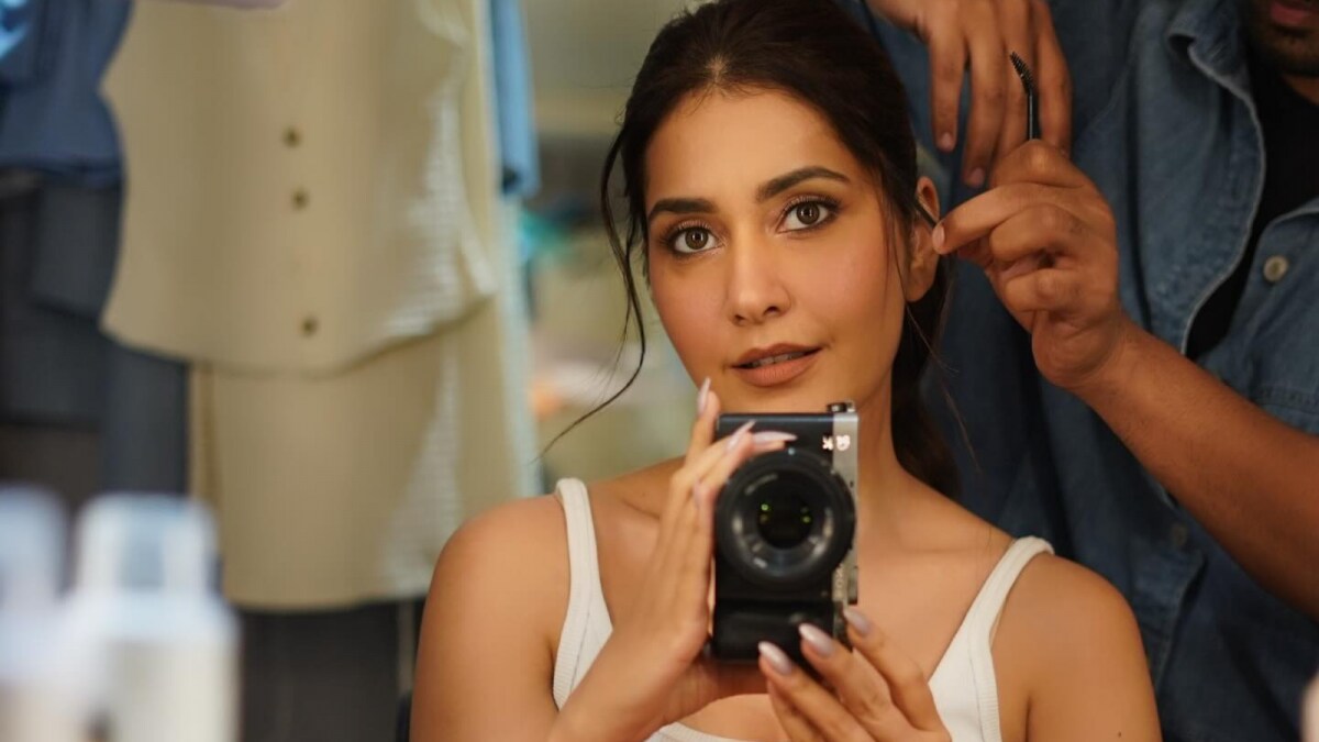 Raashii Khanna Shares Behind-the-Scenes Photos, Burger Included