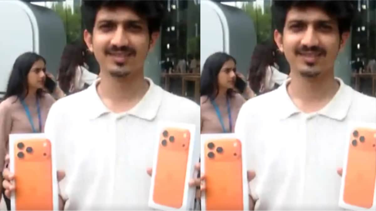 This Mumbai iPhone17 Buyer Was In Queue For 8 Hours: ‘Bravest Chauhan ...