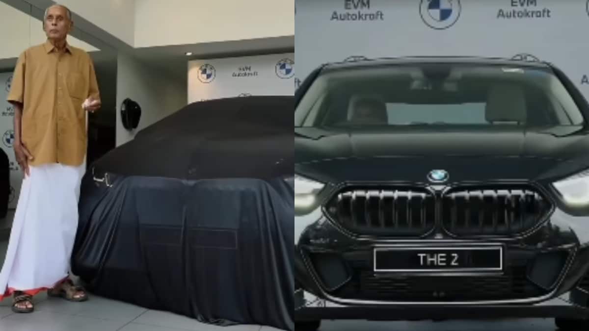 85-Year-Old Kerala Man Adds BMW to Fleet, Internet Reacts