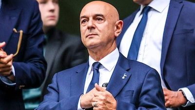 Former Spurs chairman Daniel Levy (X)