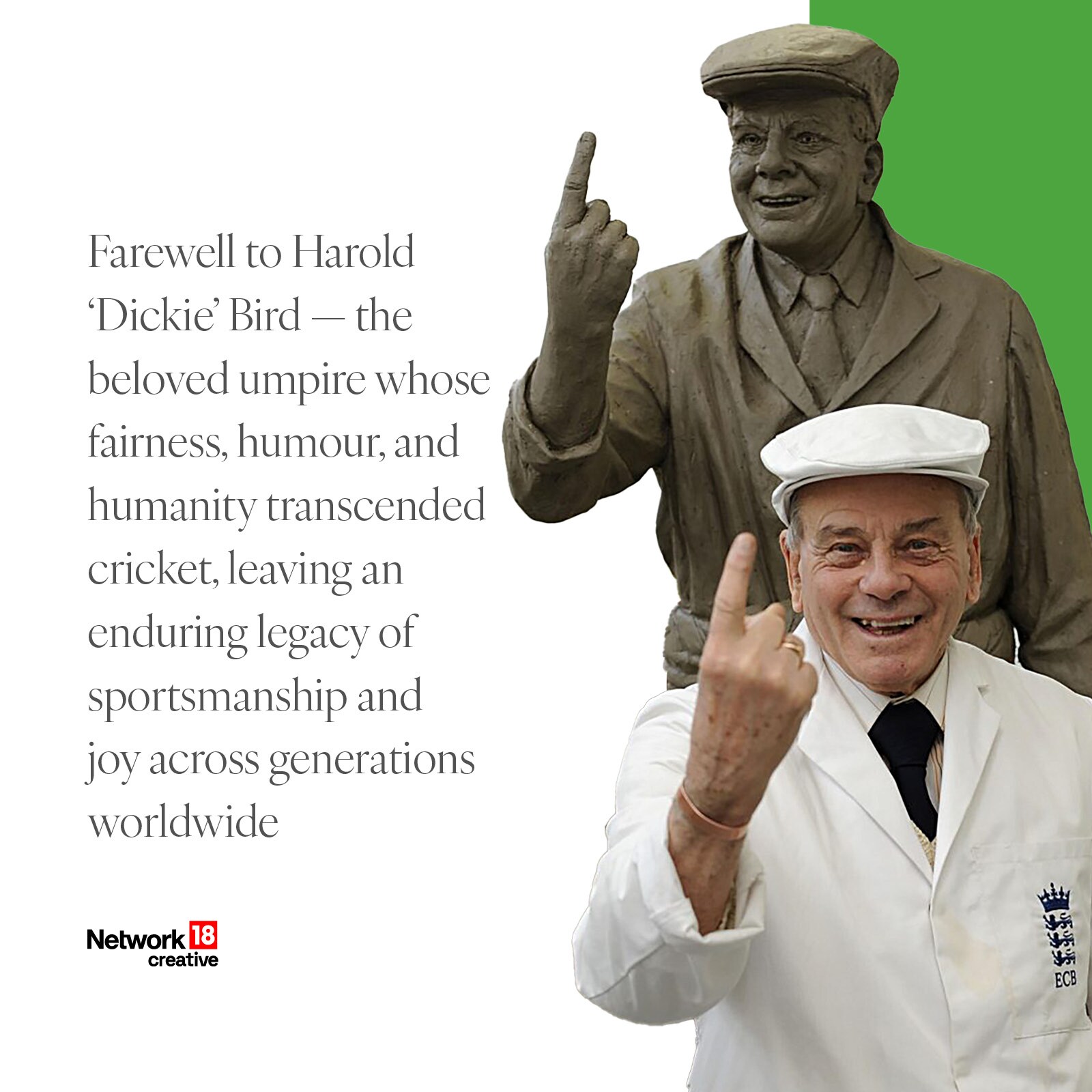 Harold Dickie Bird The Umpire Of Cricket Empire Harold Dickie Bird The Umpire Of Cricket Empire