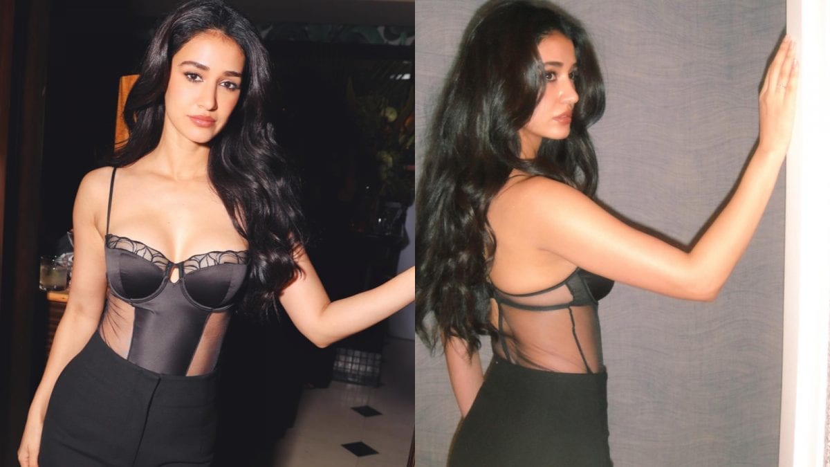 Disha Patani Stuns in Sheer Corset After Family Shooting