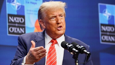 US President Donald Trump earlier in May indicated that he would impose levies of filmmaking and introduce tariffs. (IMAGE: REUTERS) 