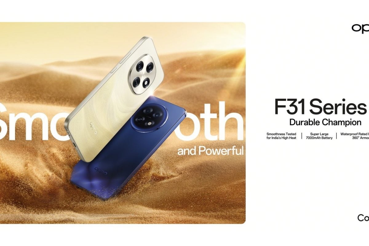 OPPO F31 Series 5G: флагманское потребительское устройство, воплощающее эффективность и долговечность с поддержкой ИИ для Индии.