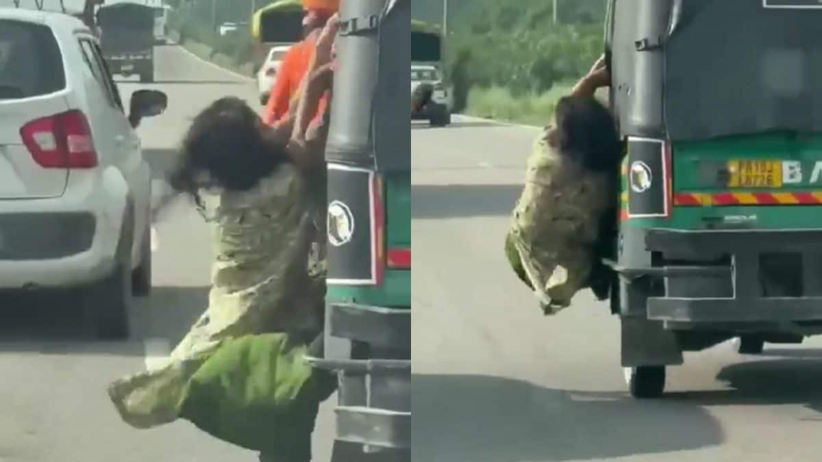 Caught On Cam: Woman Hangs Out Of Moving Auto To Escape Robbery Attempt ...