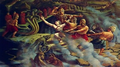 Dragged by Yamadutas and Hounded by Kala Purusha’s Dogs
