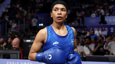 Indian boxer Lovlina Borgohain (X)