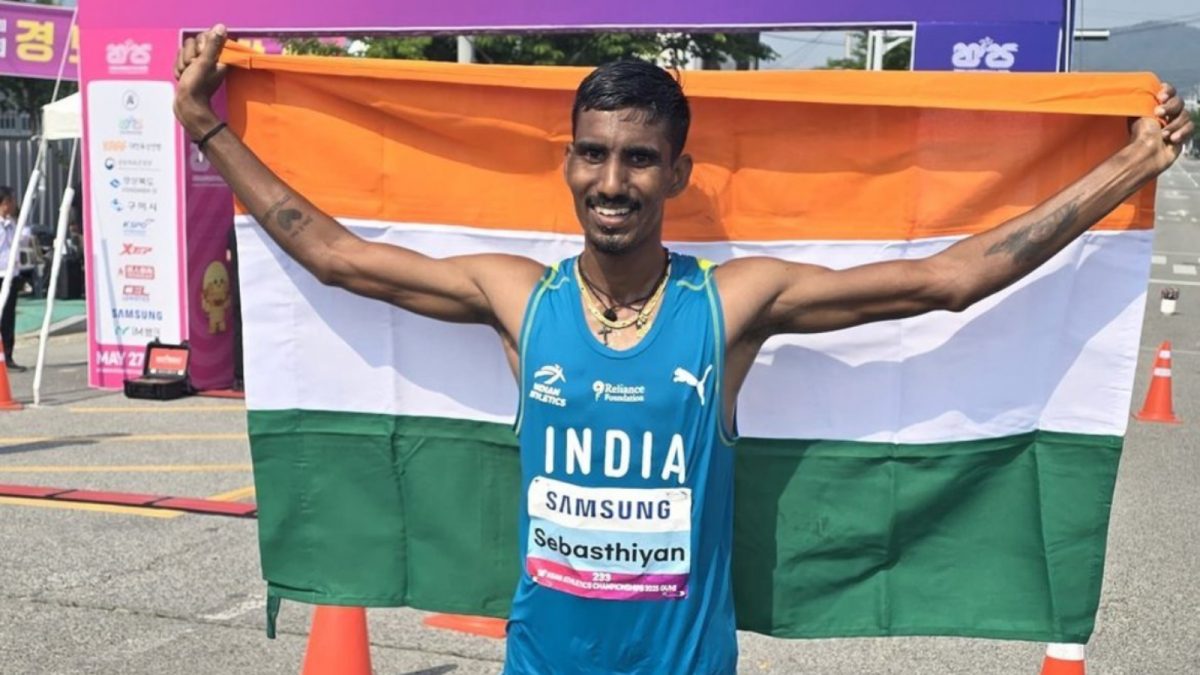 Servin Sebasthiyan Finishes 31st in 20km Race Walk at Championships
