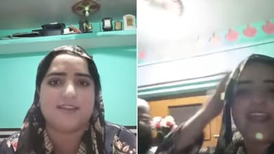 Fatima Farooq confronts her husband live on Facebook while speaking on Mehraj Malik's PSA detention.