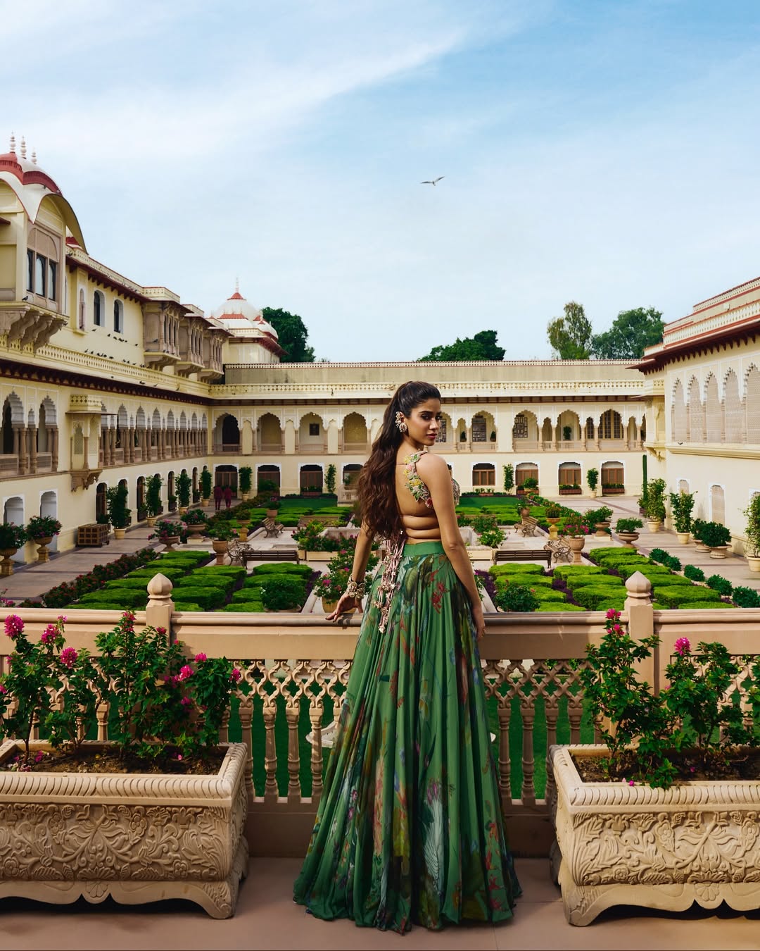Janhvi Kapoor: Channel Janhvi Kapoor’s stunning lehenga choli style—effortlessly blending modern trends with traditional flair for a look that’s vibrant, elegant, and perfect for any festive occasion. (Image: Instagram) Janhvi Kapoor: Channel Janhvi Kapoor’s stunning lehenga choli style—effortlessly blending modern trends with traditional flair for a look that’s vibrant, elegant, and perfect for any festive occasion. (Image: Instagram)