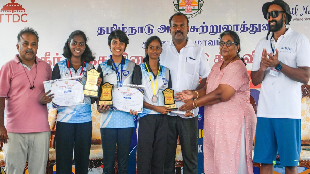 Tamil Nadu Athletes Dominate Kadal Kondattam Ocean Sports Festival