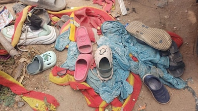 File photo of the stampede site in Karur. 