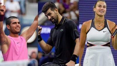 The three big stars made light work of their opponents to reach the last eight of the US Open (AP)