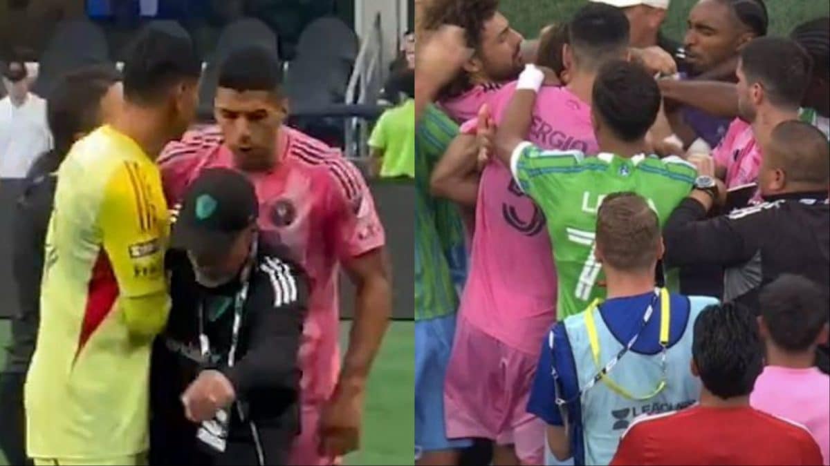 Luis Suarez In Hot Water! Inter Miami Star Spits On Rival Staff During Leagues Cup Final: WATCH