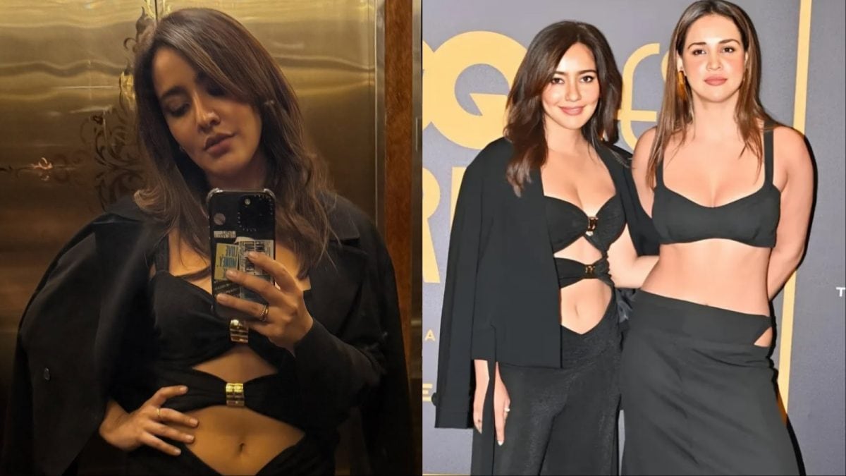 Neha Sharma And Aisha Sharma Redefine Sister Style With Daring Black Ensembles