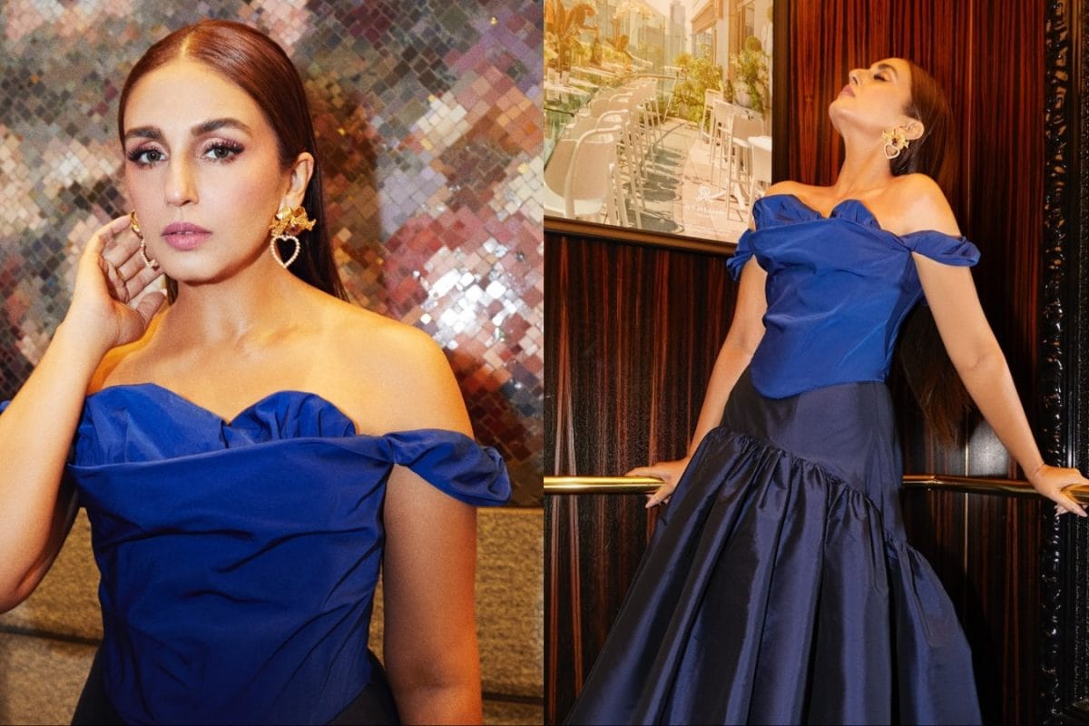 Huma Qureshi Serves Bold Glamour In Blue Vivienne Westwood Gown At TIFF 2025