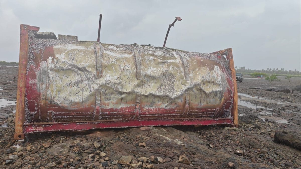 Three Suspicious Containers Wash Ashore On Palghar Beaches In Maharashtra, Villages On Alert