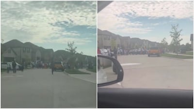 Dallas man posts video showing Indians celebrating in his neighbourhood