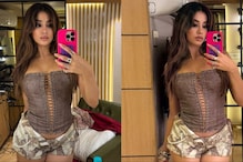Janhvi Kapoor Serves Daring Cowboy-Inspired Glam In Corset Top And Boots
