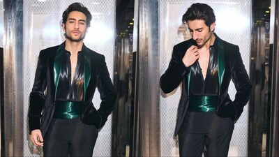 Ibrahim Ali Khan shared the pictures on his social media. 