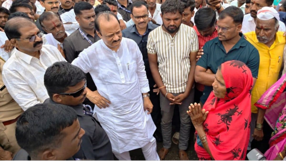 ‘Been Working Since 6 AM’: Ajit Pawar Snaps At Farmer In Maharashtra’s Flood-Hit Marathwada