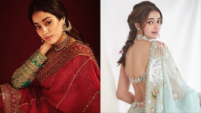 Celebrity-inspired hairstyles for stylish Navratri.