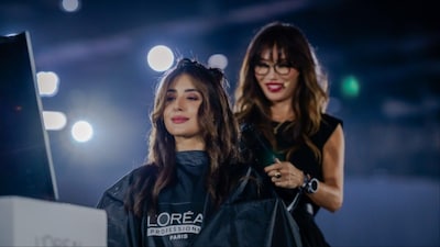 Kritika Kamra turned Min Kim's muse at the event.