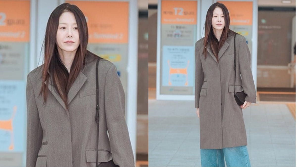Korean Star Go Hyun-jung’s Effortless Airport Style Breaks The Internet