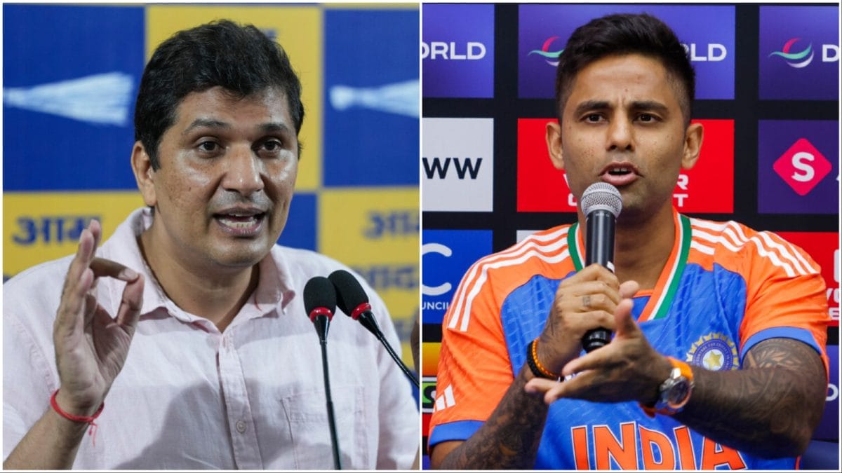 <div>Saurabh Bharadwaj's Dare Video Goes Viral After Suryakumar's Match Fee Gesture, BJP Chips In</div>