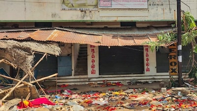 Karur: Footwear and other belongings of people, who attended the rally of actor and Tamilaga Vetri Kazhagam (TVK) chief Vijay (Photo: PTI)