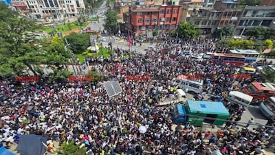 Protests led by Nepal’s Gen Z continued for a second day on Tuesday (September 9, 2025), despite local administrations in three districts of the Kathmandu Valley imposing a curfew from the morning. (X)