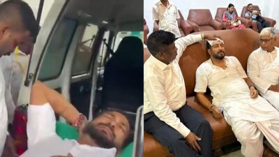 When Sankar Ghosh refused to leave, assembly marshals were called in, and he was dragged out of the House. (X)