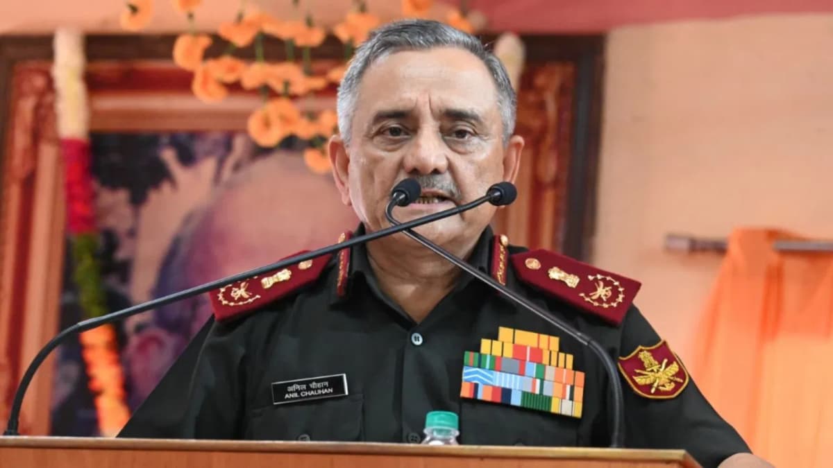 ‘To Achieve…’: CDS Chauhan Reveals Why India Used Air Power Against Pakistan During Op Sindoor